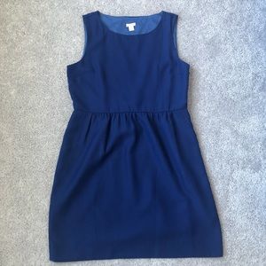 *EUC* J Crew Cobalt Blue Sheath Dress with Pockets